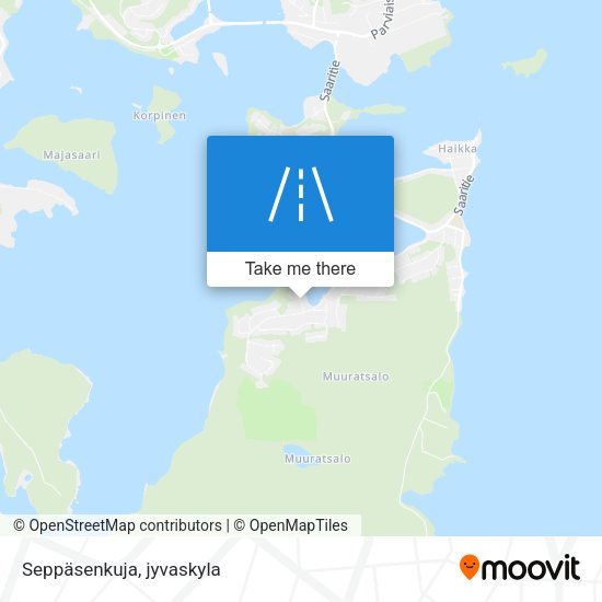 Seppäsenkuja map