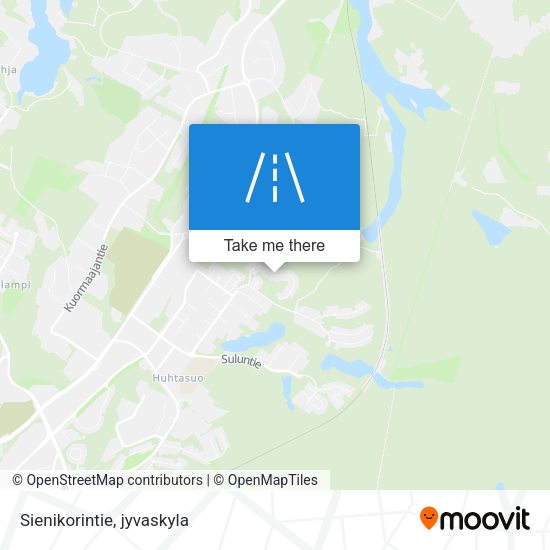 Sienikorintie map