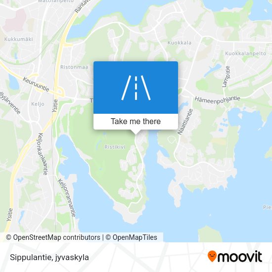 Sippulantie map