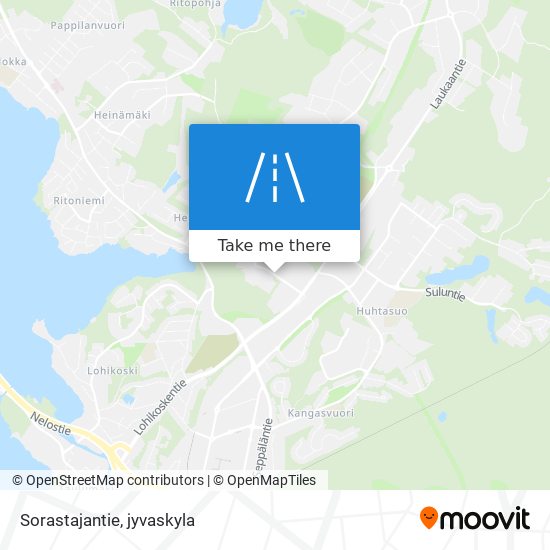 How to get to Sorastajantie in Jyväskylä by Bus?
