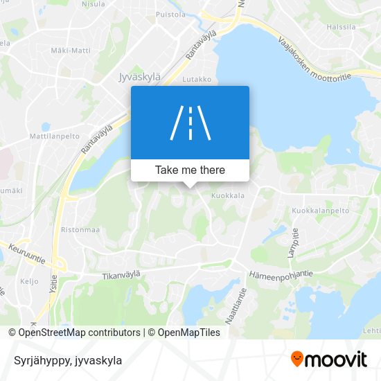 Syrjähyppy map