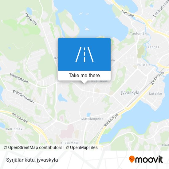 Syrjälänkatu map