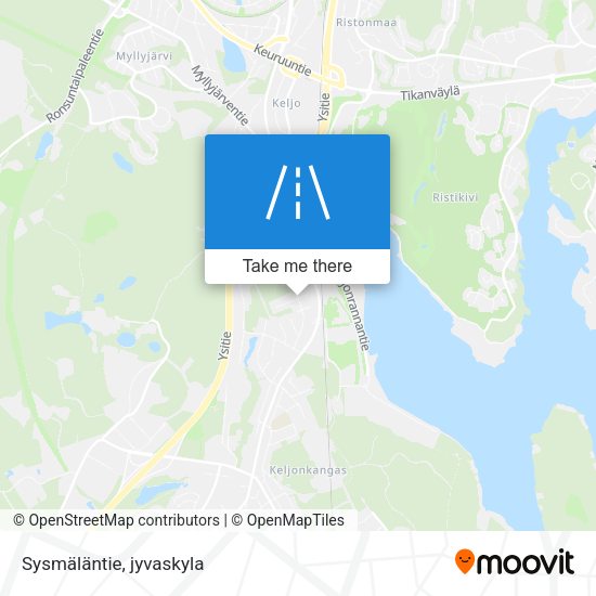 Sysmäläntie map