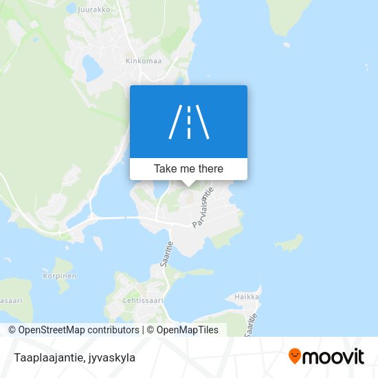 Taaplaajantie map