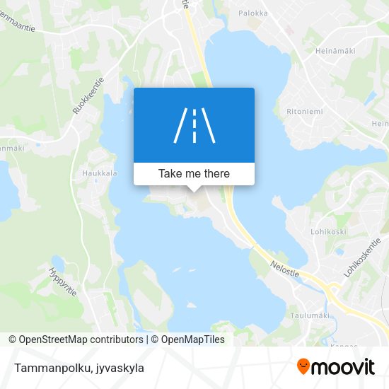Tammanpolku map