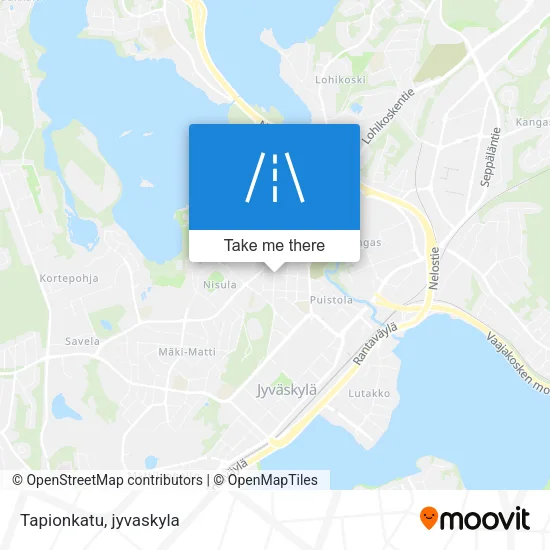 Tapionkatu map