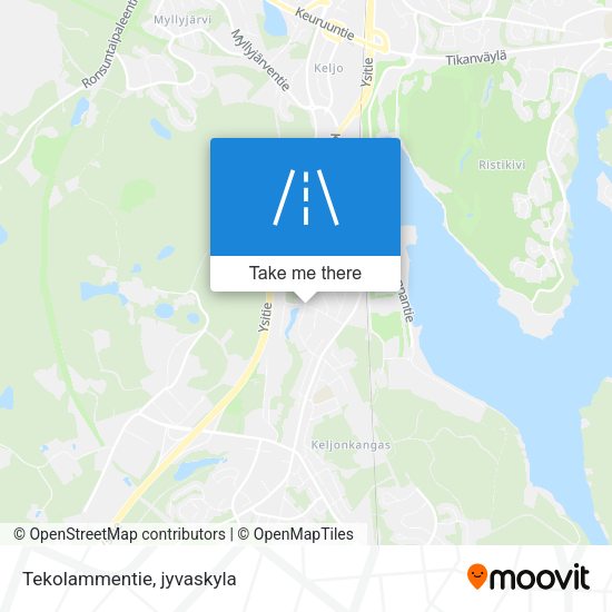 Tekolammentie map