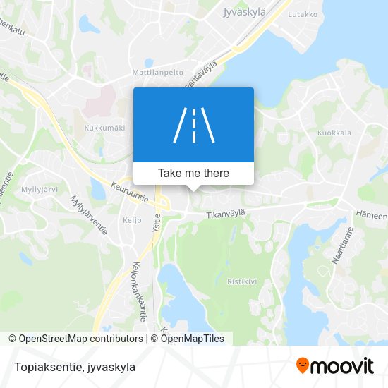 Topiaksentie map