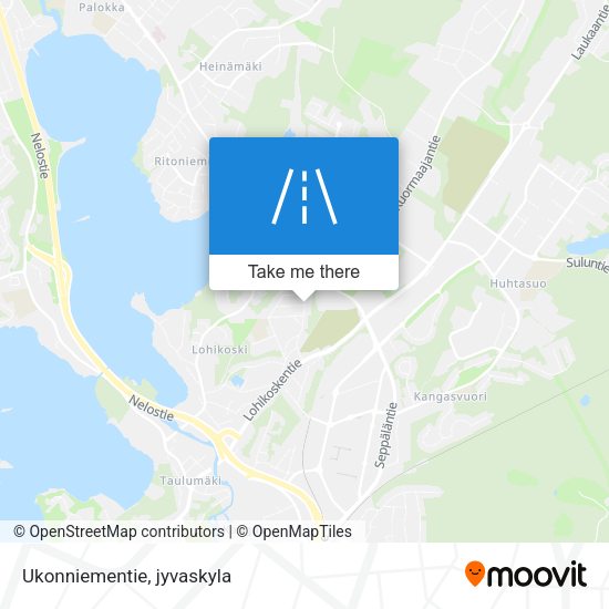 Ukonniementie map