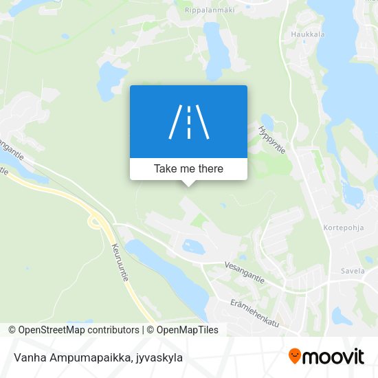 Vanha Ampumapaikka map