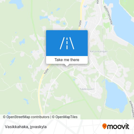 Vasikkahaka map