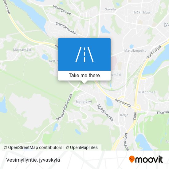 Vesimyllyntie map