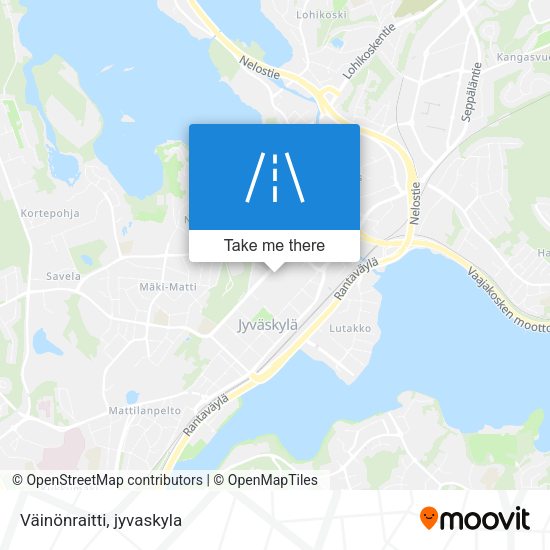 Väinönraitti map