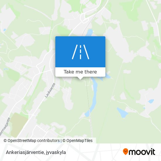 Ankeriasjärventie map