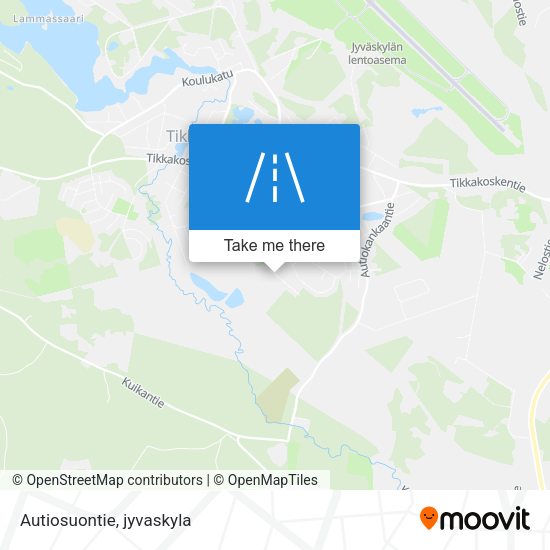 Autiosuontie map