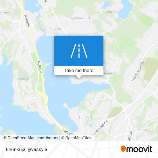 Erkinkuja map