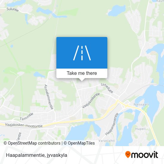 Haapalammentie map