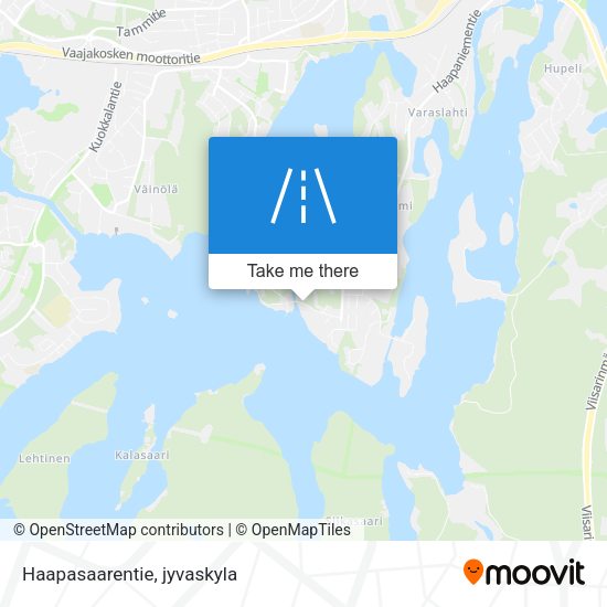 Haapasaarentie map