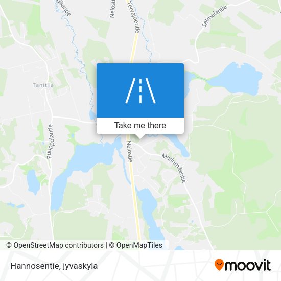 Hannosentie map