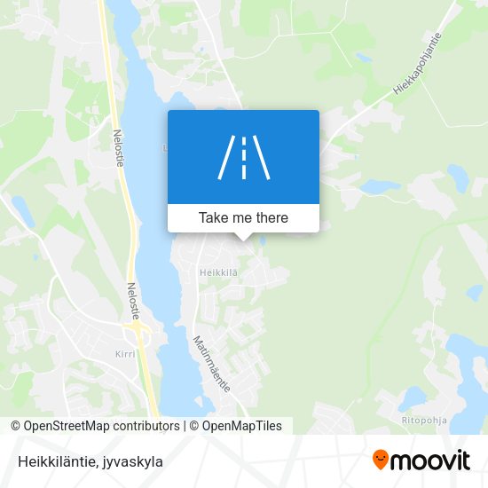 Heikkiläntie map