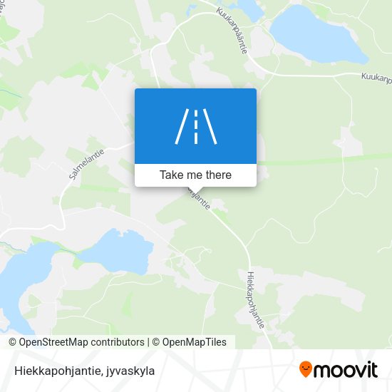 Hiekkapohjantie map