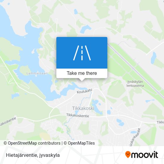 Hietajärventie map