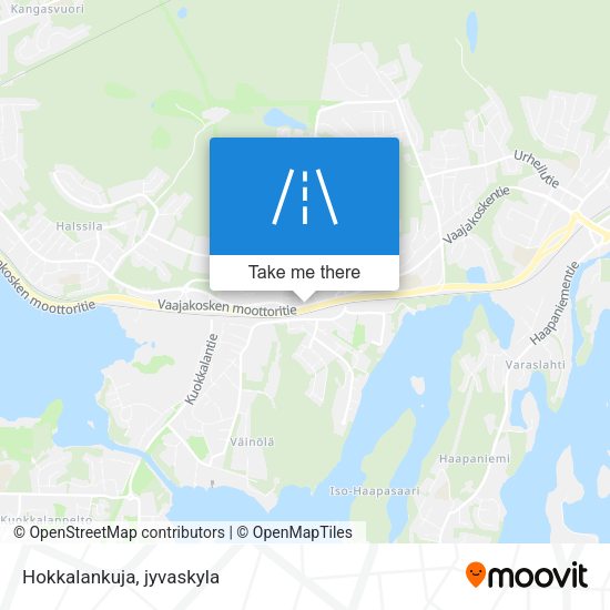 Hokkalankuja map