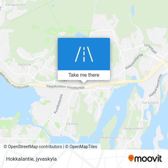 Hokkalantie map