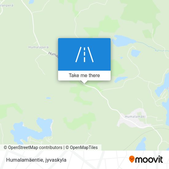 Humalamäentie map