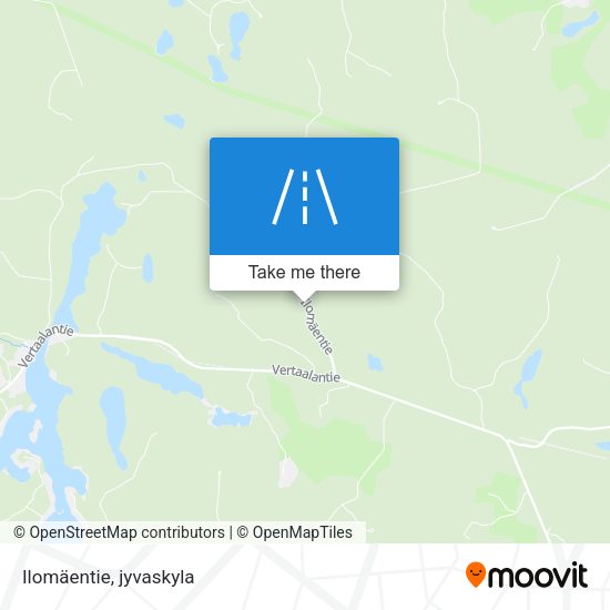 Ilomäentie map