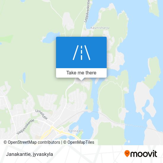 Janakantie map