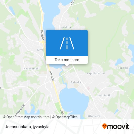 Joensuunkatu map