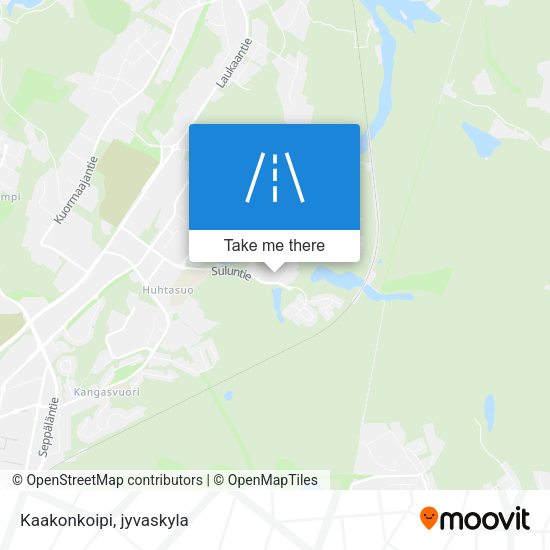 Kaakonkoipi map