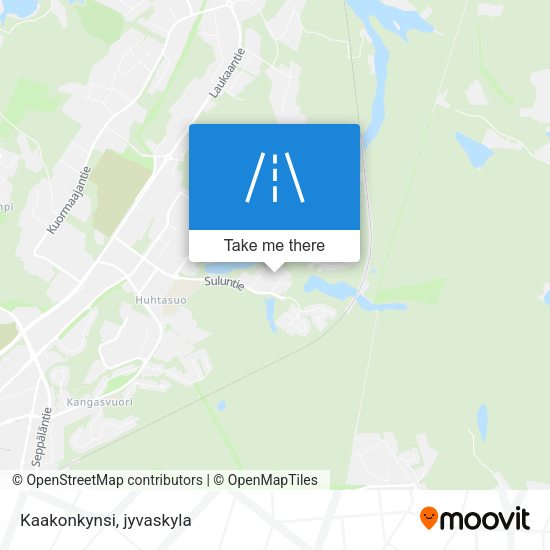 Kaakonkynsi map