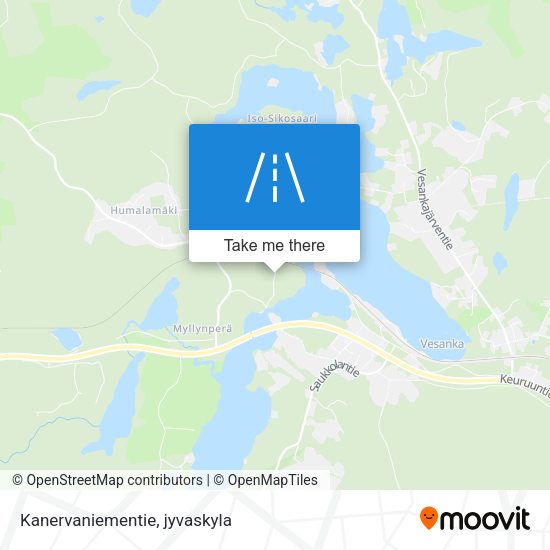 Kanervaniementie map