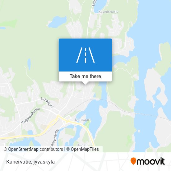 Kanervatie map