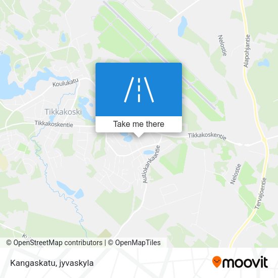 Kangaskatu map