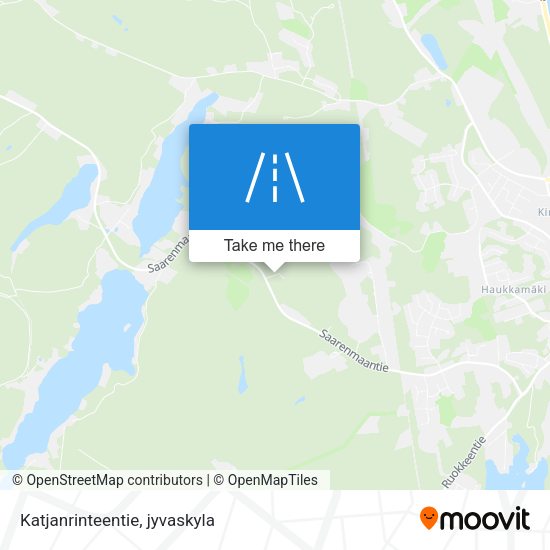 Katjanrinteentie map