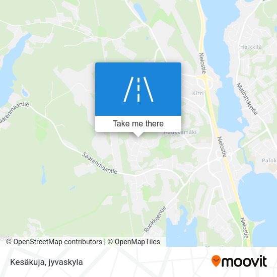 Kesäkuja map