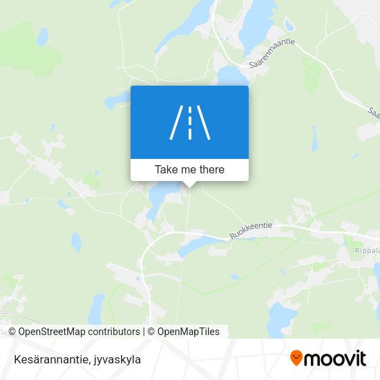 Kesärannantie map