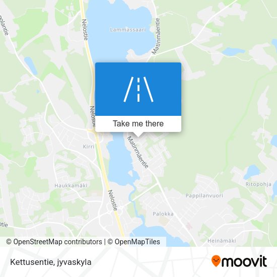 Kettusentie map