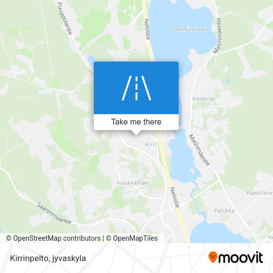 Kirrinpelto map