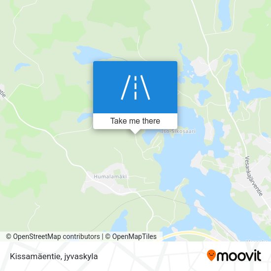 Kissamäentie map