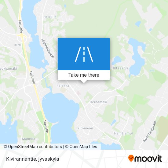 Kivirannantie map