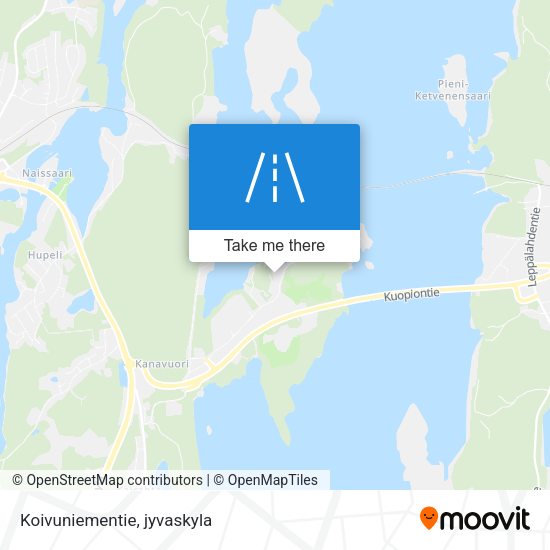 Koivuniementie map