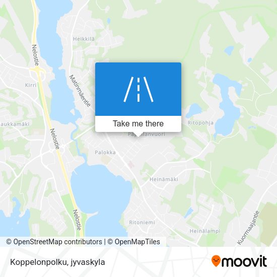 Koppelonpolku map