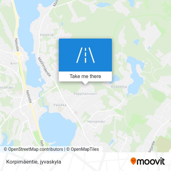 Korpimäentie map