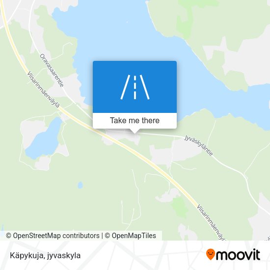 Käpykuja map
