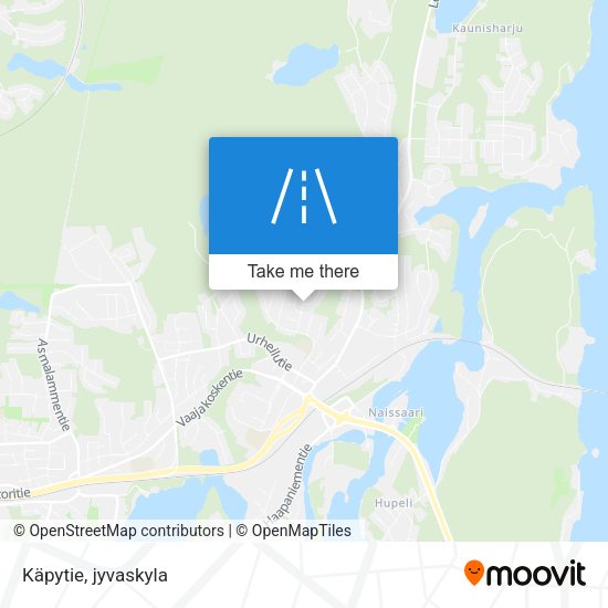 Käpytie map