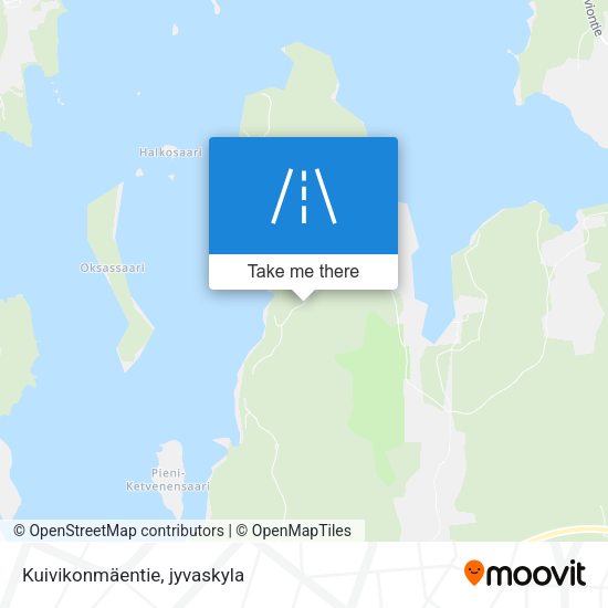Kuivikonmäentie map